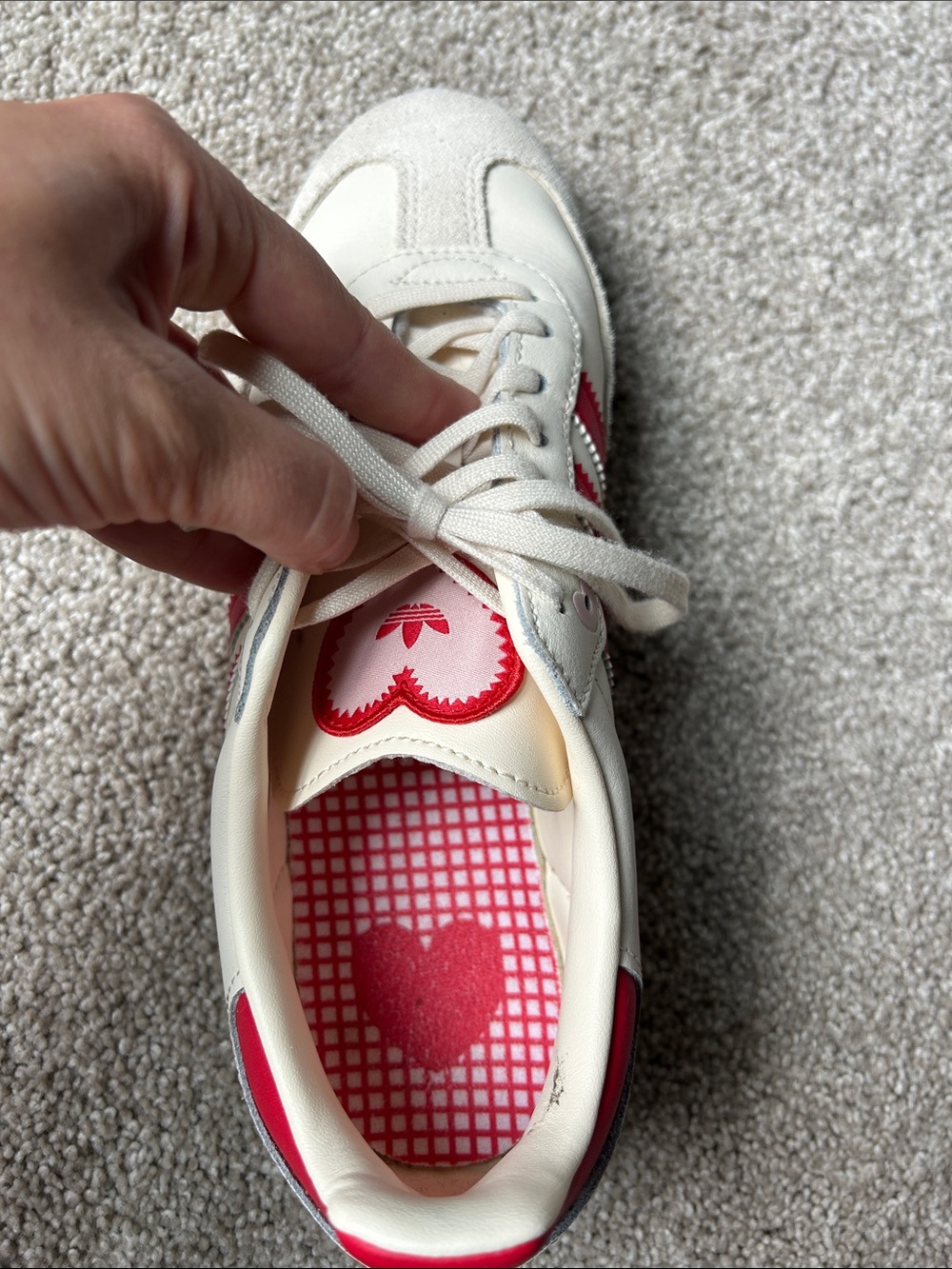 adidas Valentine’s Samba Sneakers - Picture 9 of 11